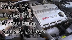 Diy Timing Belt Replacement Toyota Mzfe Engine Camry V6