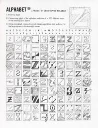 Das alphabet ist auch als abc bekannt. Typographic Love Alphabet100 Pixellogo