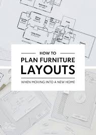 to plan your furniture layout before