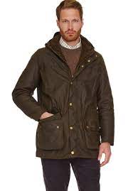Barbour Mens Waxed Winter Durham Jacket