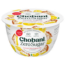 chobani greek yogurt zero sugar lemon