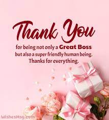 messages for boss appreciation es