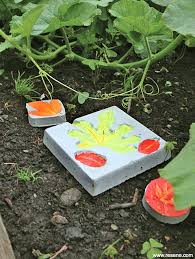 How To Make Leaf Stepping Stones A