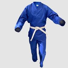 fitness gear nz boxer karate uniform blue