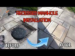 Installing A Recessed Manhole Cover