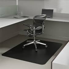 black chair mats are black office desk