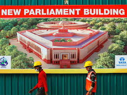New Parliament Triangular Shape