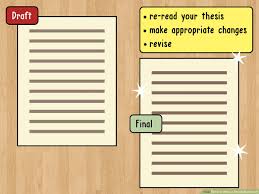 Restate the thesis by making the same point with other words (paraphrase). How To Write A Thesis Statement With Pictures Wikihow
