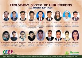 But with global brands canceling orders, workers face pay cuts, hunger and little to no social distancing. Employment Success Of Gub Students Fall Semester 2017 Part 1 Green University Of Bangladesh