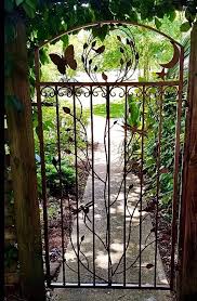 Iron Garden Gate Woodland Gate Five