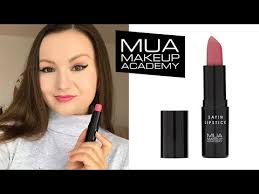 mua makeup academy satin lipstick
