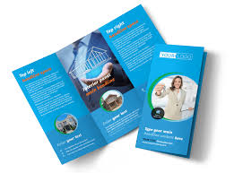 Real Estate Agent Realtor Tri Fold Brochure Template