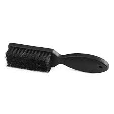 cleaning barber hair brush