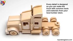 quick easy mack tool tow trucks wood