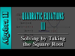 Algebra Ii Quadratic Equations Level