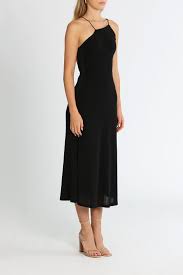 hire maple dress in black misha