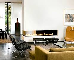 Gas Fireplace Room Divider 004 Flame Deco