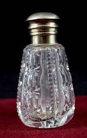 Cut Glass Perfume Bottle G14 20