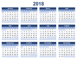 Image result for calendars 2018