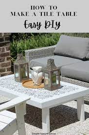 51 Diy Outdoor Table Top Ideas Perfect