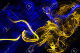 Wallpaper Abstract Blue And Yellow ...