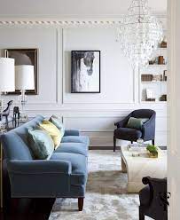 how to style a blue sofa in 2020 on