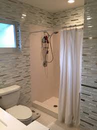 shower door clear or frosted glass