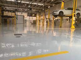 Easily installed round mot test bays and vehicle lifts. What Makes A Good Workshop Flooring Epoxy Resin Flooring Solutions