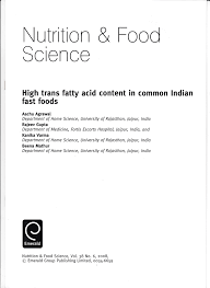 pdf high trans fatty acid content in