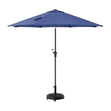 tilt patio umbrella in sky blue