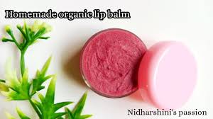 homemade organic lip balm for pink lips