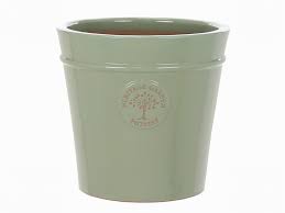 mint green heritage pot 27cm monkton