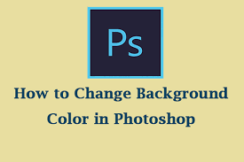 change background color in photo