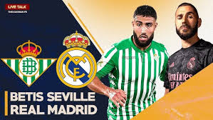 Real madrid can retake first place in the spanish league standings from barcelona with a victory. Match Live Direct Betis Real Madrid Fekir Vs Benzema J 3 Liga Youtube