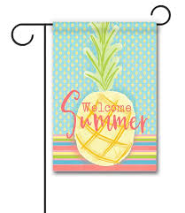 Summer Pineapple Garden Flag