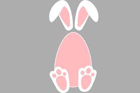 Looking for super cute easter coloring pages? Easter Bunny Feet And Ears Svg Rabbit Feet Svg Easter Svg Easter De By Lillyarts Thehungryjpeg Com