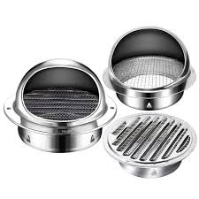 Air Vent Grille Stainless Steel Round