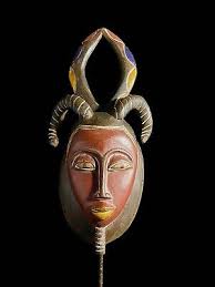 African Mask Tribal Face Wall Art