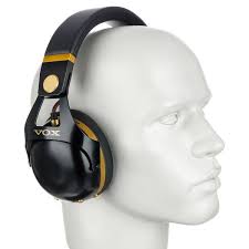 vox vh q1 headphones black gold