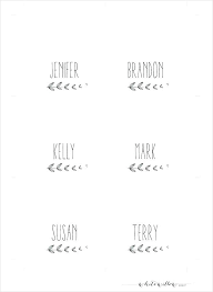 Place Card Template Name Word Download Dinner Free Avery Cards