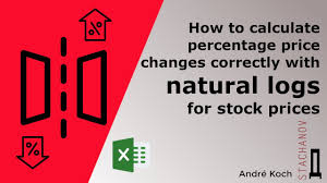 natural logs for stock s