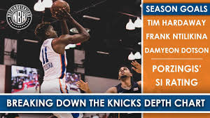 New York Knicks Depth Chart 18 19 Goals For Tim Hardaway Jr Frank Ntilikina And Damyeon Dotson