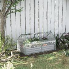 Outsunny Raised Garden Bed With Mini