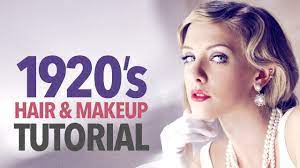 1920s makeup hair tutorial you