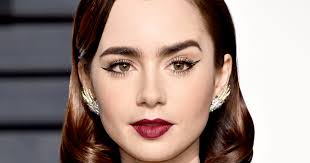 lily collins hair makeup styles fresh