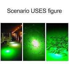 Shop 12v Led Green Underwater Submersible Night Fishing Light Crappie Shad Squid Boat Overstock 28288385
