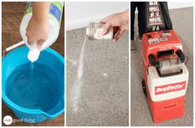 this homemade carpet cleaner solution