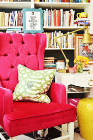 Pink Wingback Chair Contemporary