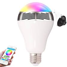Glitter Smart Bluetooth Led Light Bulb With Built In Speaker New Electrical Technology