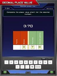 Fourth Grade Math App For Ipad Decimal Place Value Math